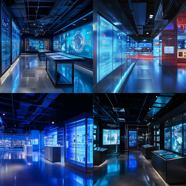 科技感产品展示空间设计